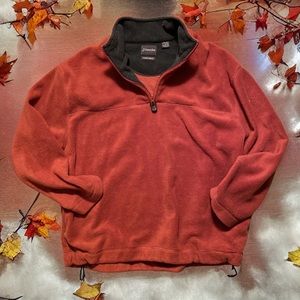 St. John’s Bay rust colored fleece jacket